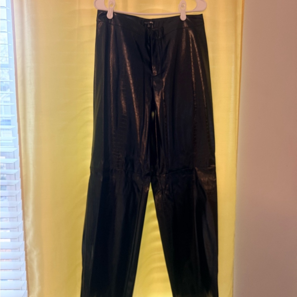 Fashion Nova Black Wide Leg Pants